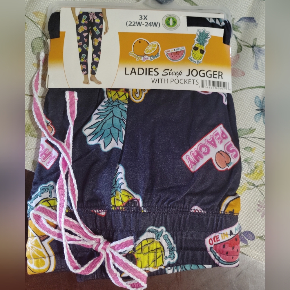 Yummy fruit sleep jogger women’s pajamas - Picture 6 of 8